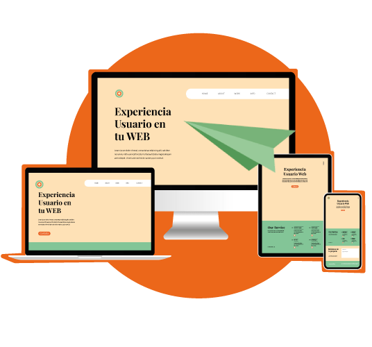 Diseño web multidispositivo, responsive basado en la experiencia de usuario