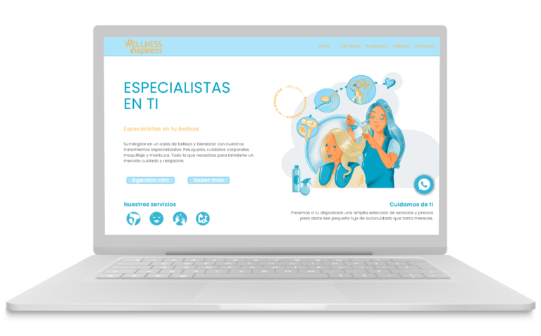 Proyecto web con ilustraciones personalizadas